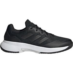 NTW adidas Men's Gamecourt 2.0 Tennis Sneaker, Black/Black/Grey, 9.5